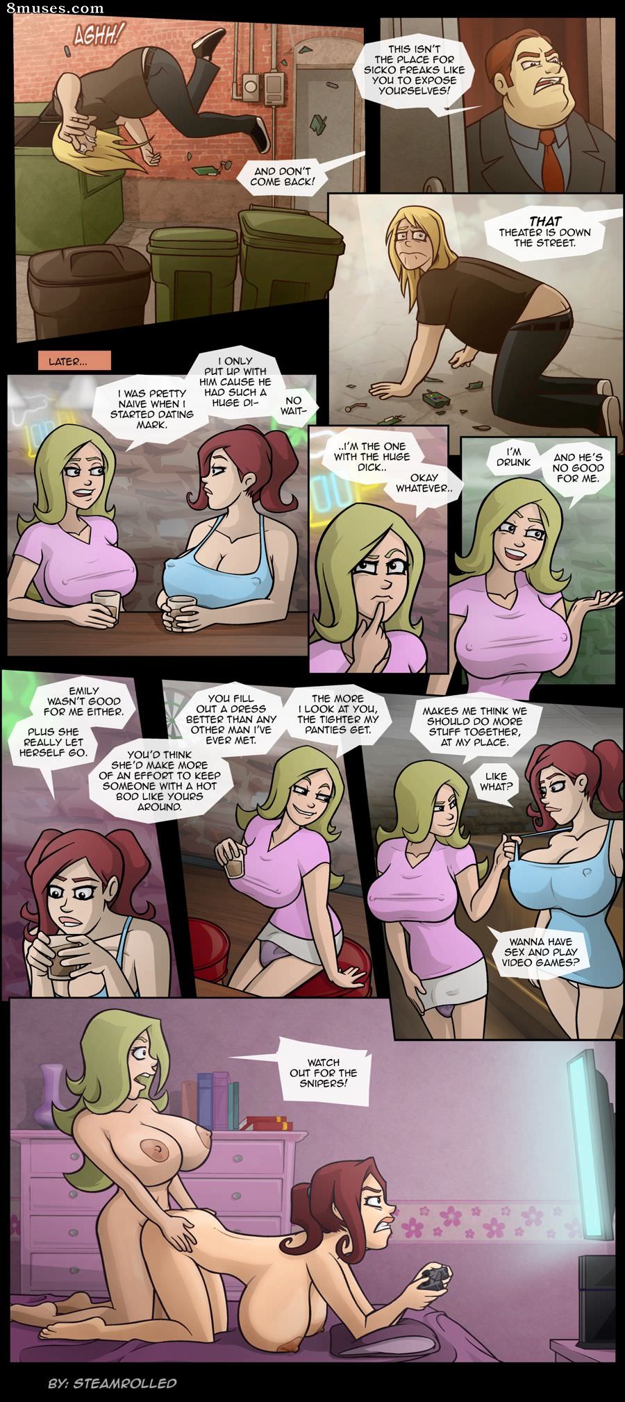 Steamrolled - Crazy Girlfriend With Remote & New Girlfriend With Raygun - Page 16