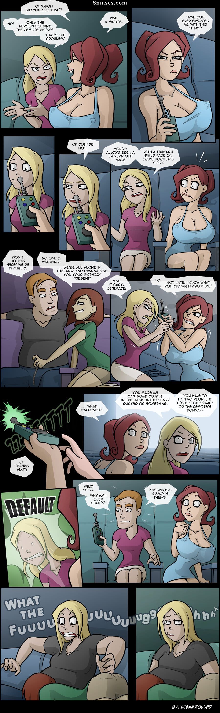 Steamrolled - Crazy Girlfriend With Remote & New Girlfriend With Raygun - Page 13