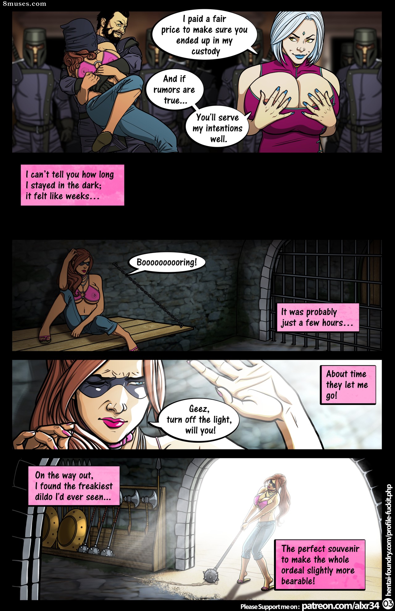 Page 4 | Fuckit-Alx-Comics/Legend-of-Queen-Opala-Tales-of-Gabrielle-The-Pit  | 8muses - Sex Comics