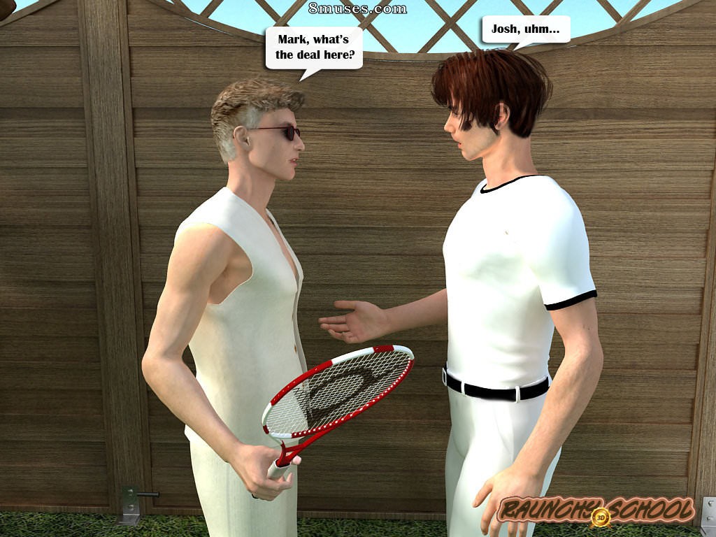 RaunchySchool3D Comics - Threesome With a Sexy Milf in Backyard - Page 18