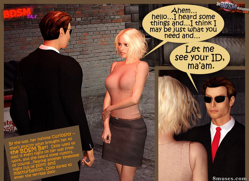 3D BDSM Dungeon Comics - Bar BDSM - Página 5