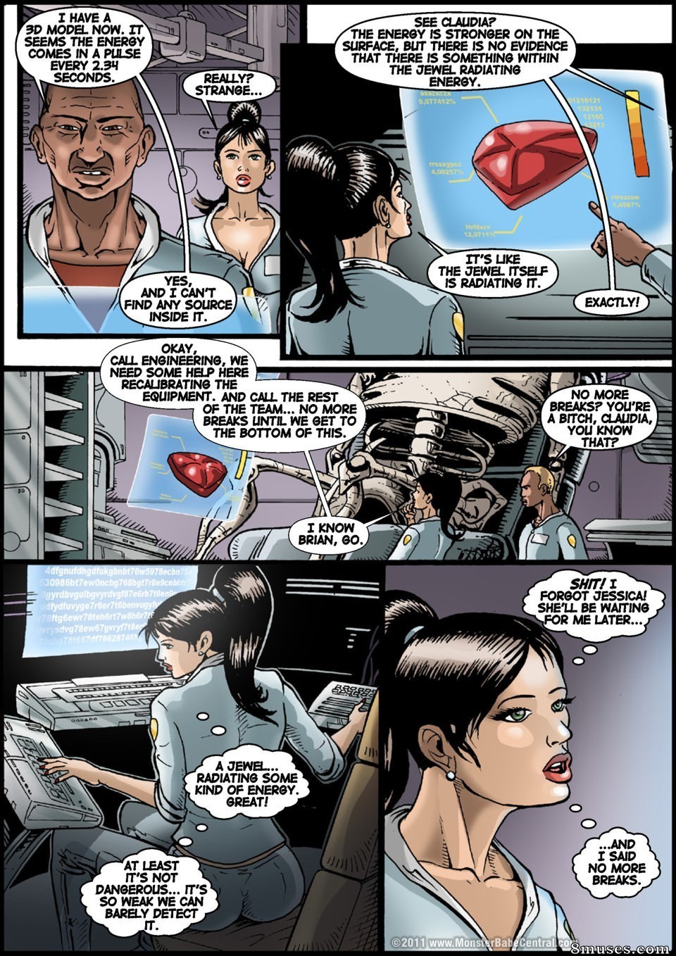 Monster Babe Central - Jewel of the Damned - Page 8