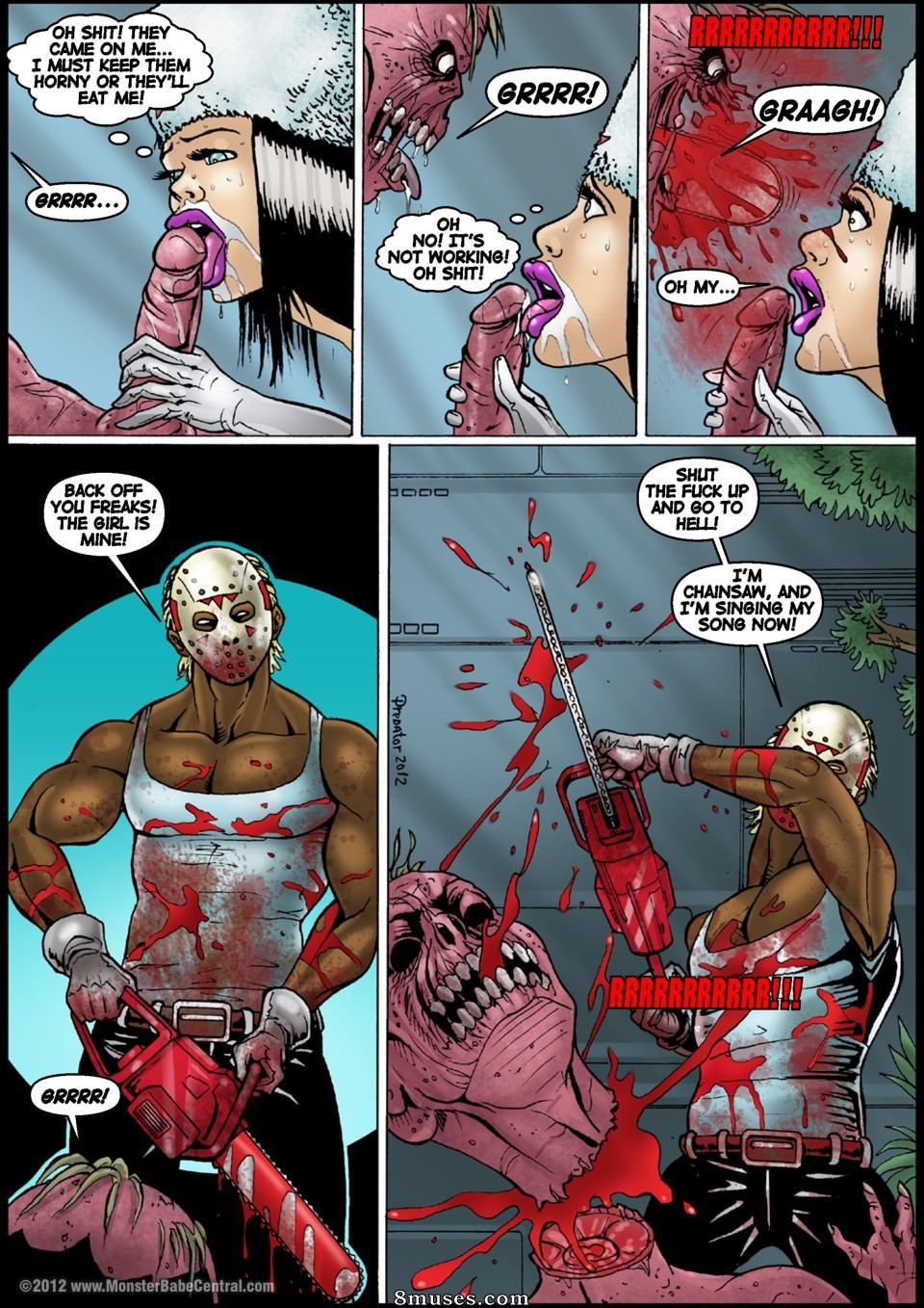 Monster Babe Central - Jewel of the Damned - Page 84