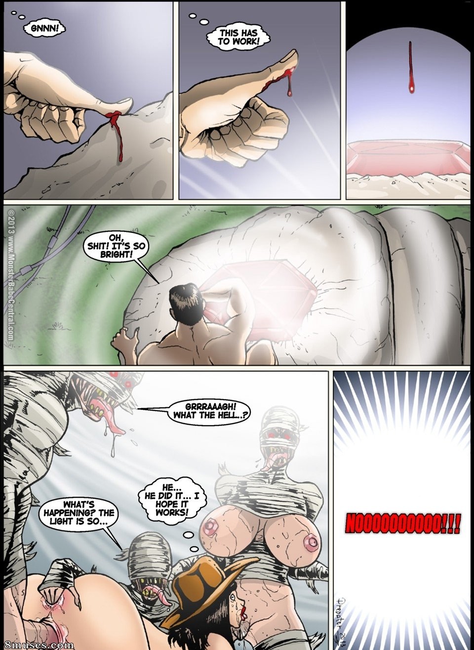 Monster Babe Central - Jewel of the Damned - Page 127