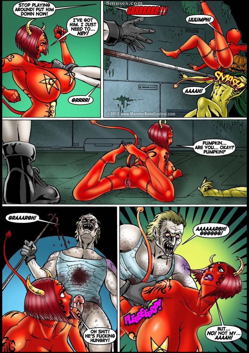 Monster Babe Central - Jewel of the Damned - Page 98