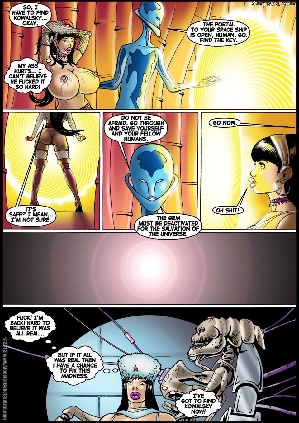 Monster Babe Central - Jewel of the Damned - Page 79