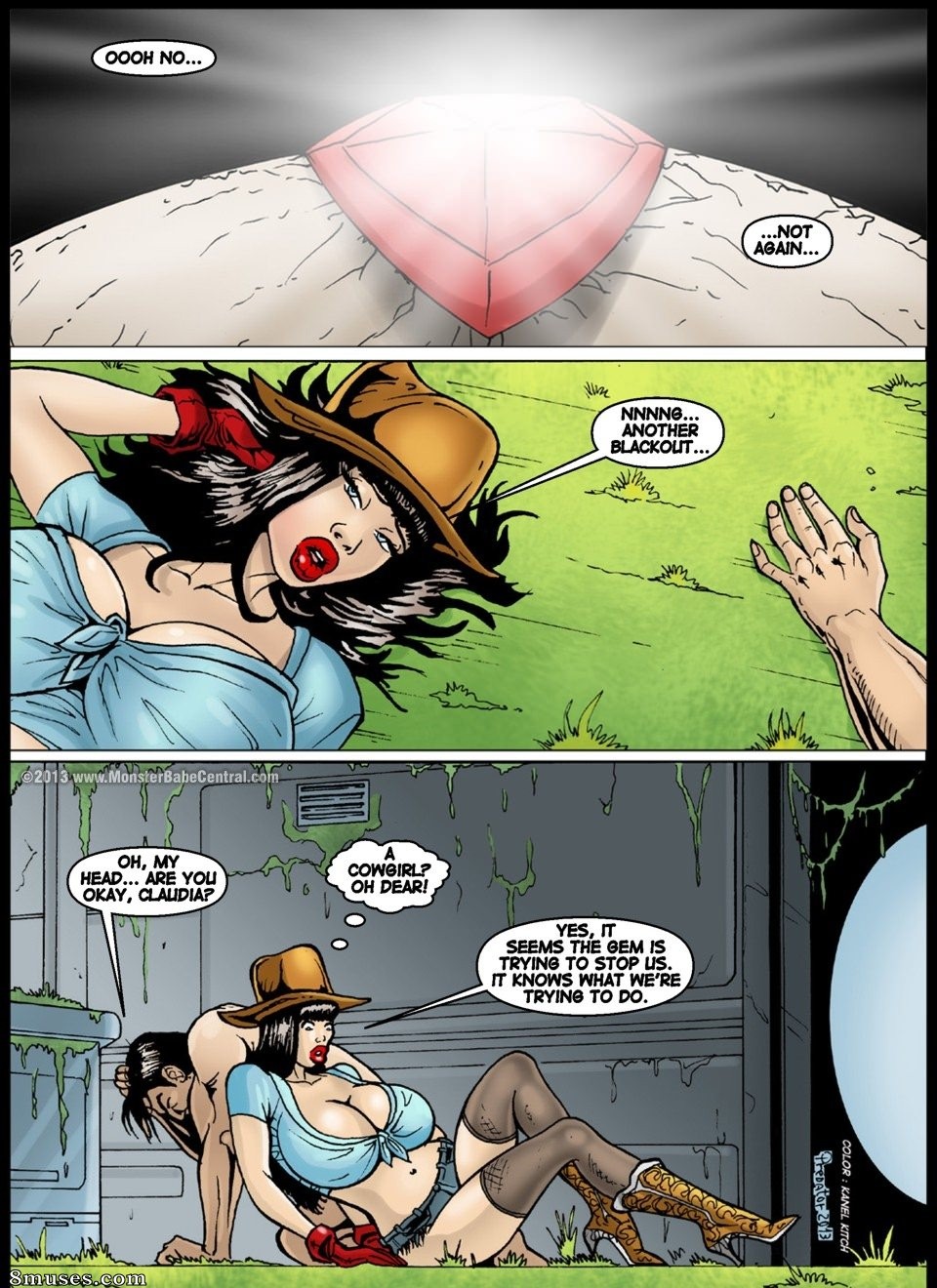 Monster Babe Central - Jewel of the Damned - Page 116