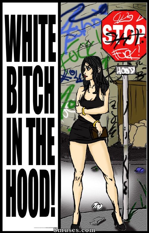IllustratedInterracial.com Comics - White bitch in the hood - Page 1