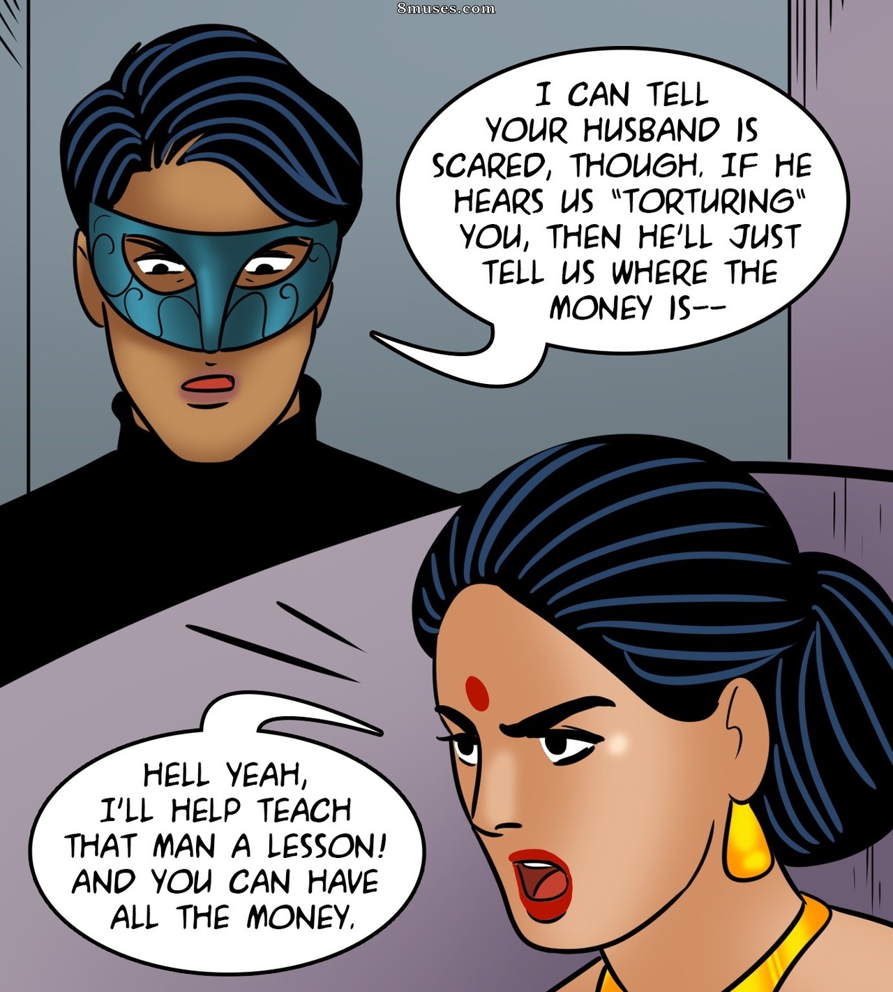 Velamma - Issue 112 - Home Invasion - Page 110