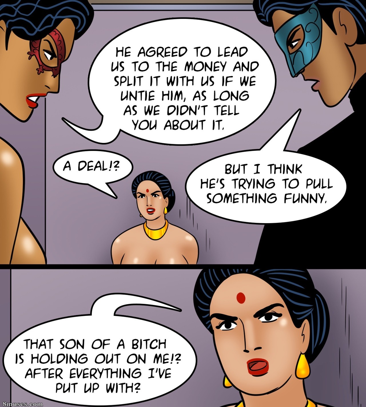 Velamma - Issue 112 - Home Invasion - Page 109