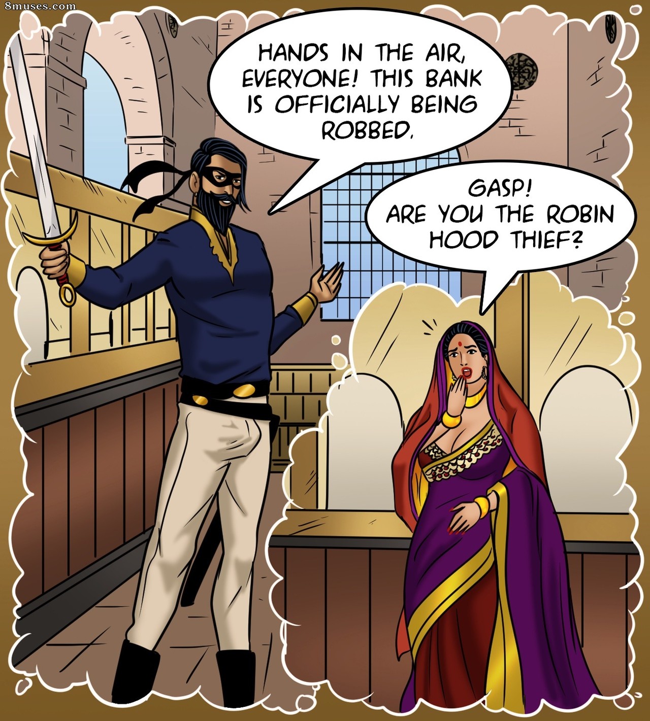 Velamma - Issue 112 - Home Invasion - Page 8
