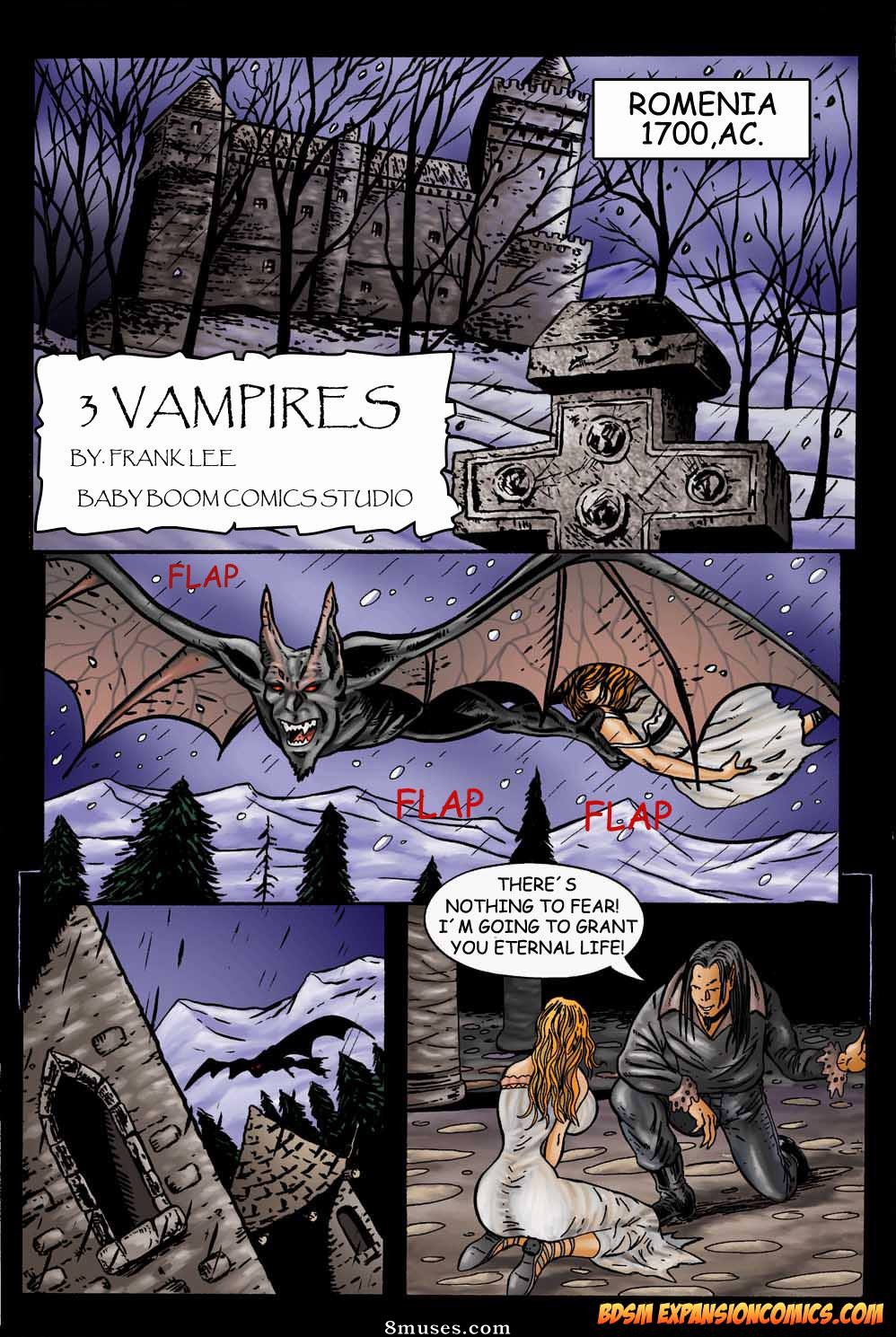Expansion Comics - Três vampiros - Página 1