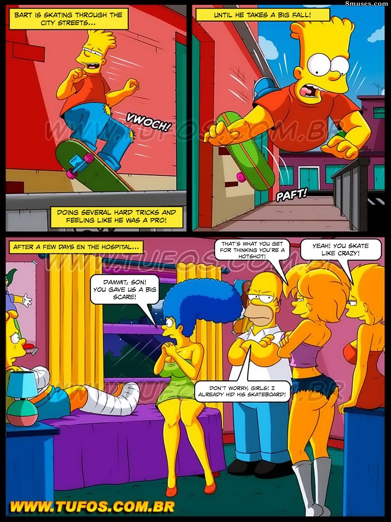 OS Simptoons - English - Issue 15 - Caring For the Injured son - Page 2