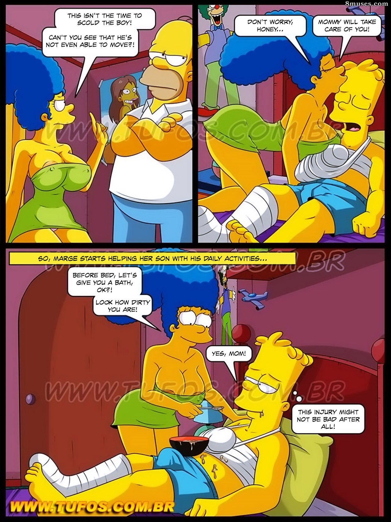OS Simptoons - English - Issue 15 - Caring For the Injured son - Page 3