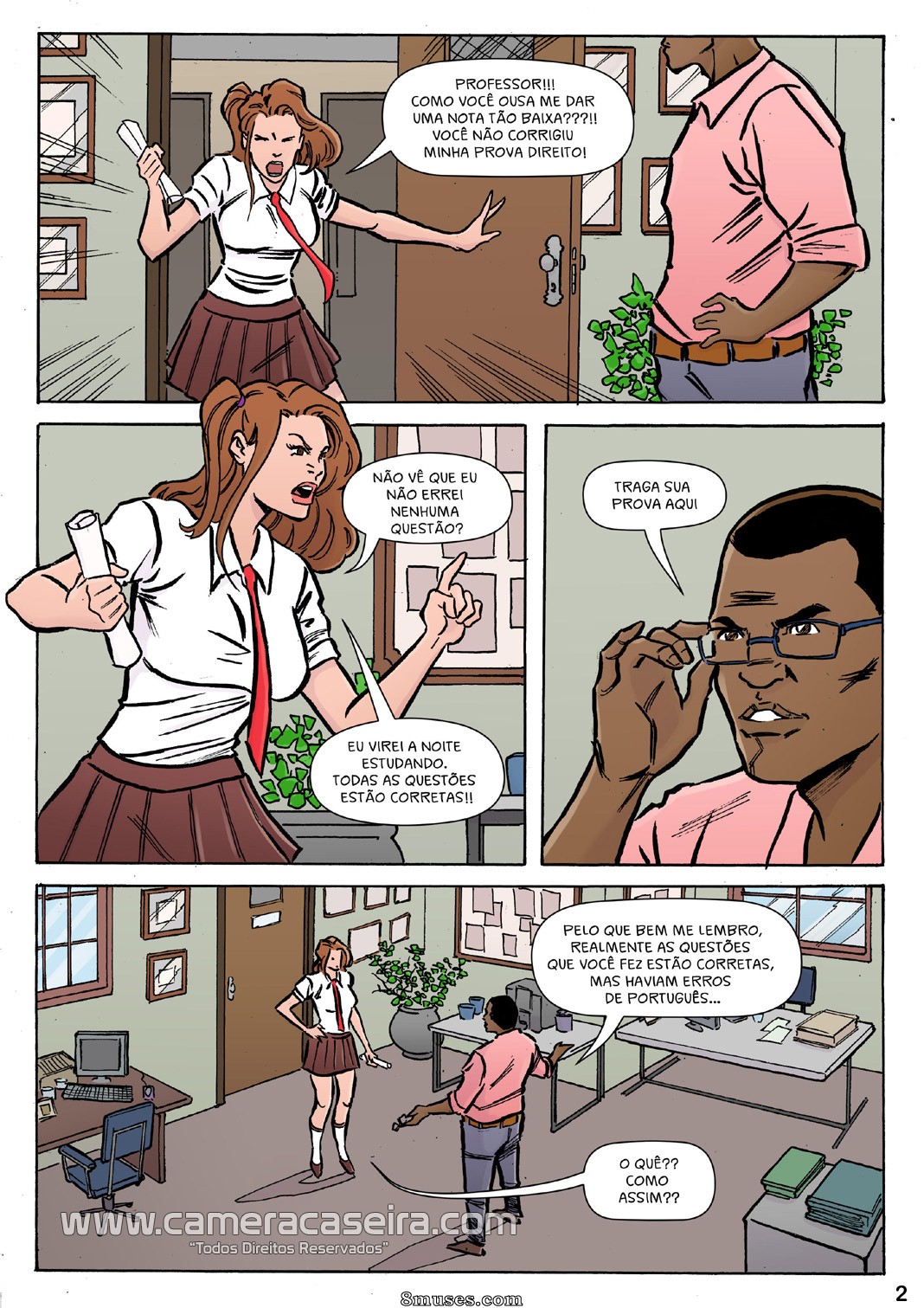 Les jeunes filles de l'école - 5 Améliorer les notes - Page 2