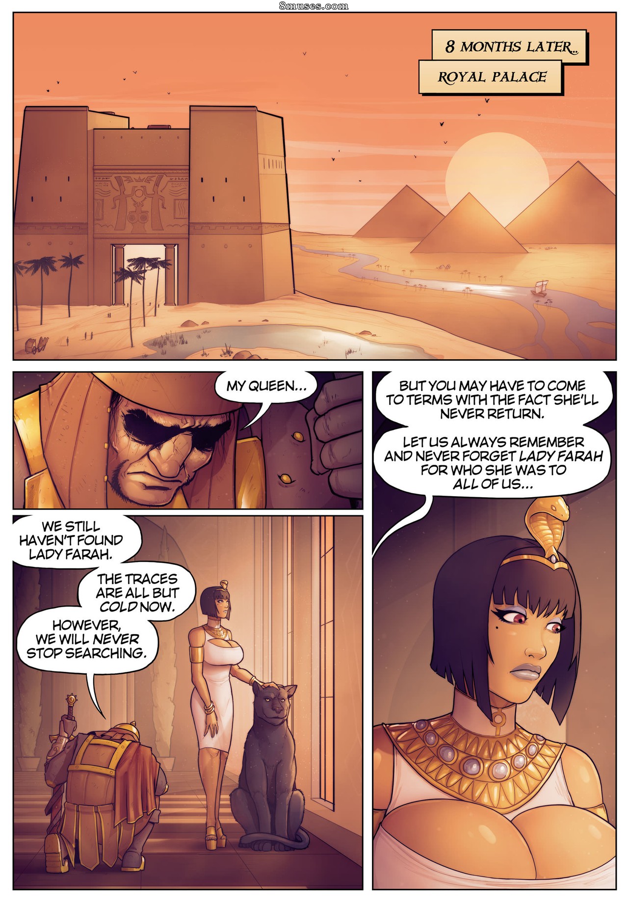 In the Shadow of Anubis - Issue 1 - Page 14
