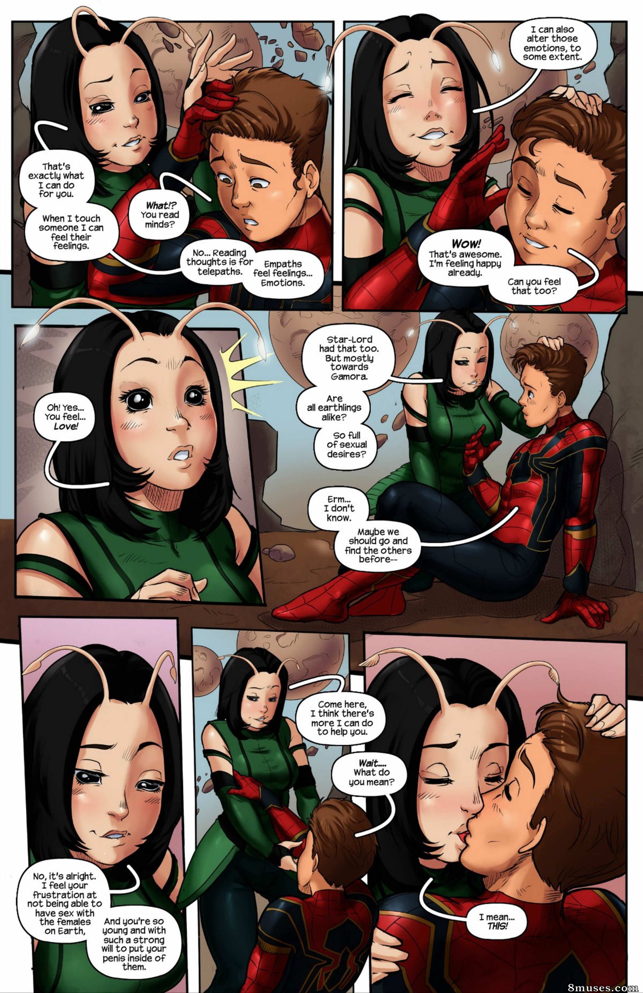 Tracy Scops Comics - Homem-Aranha guerra infinita - Página 4
