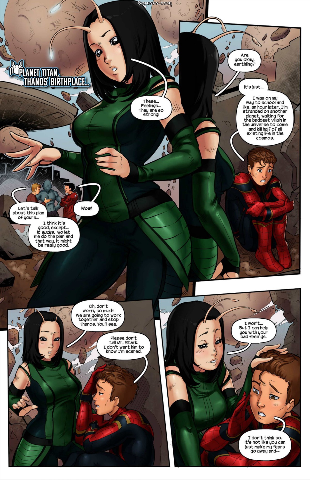 Tracy Scops Comics - Spider-Man - Guerre de l'infini - Page 3