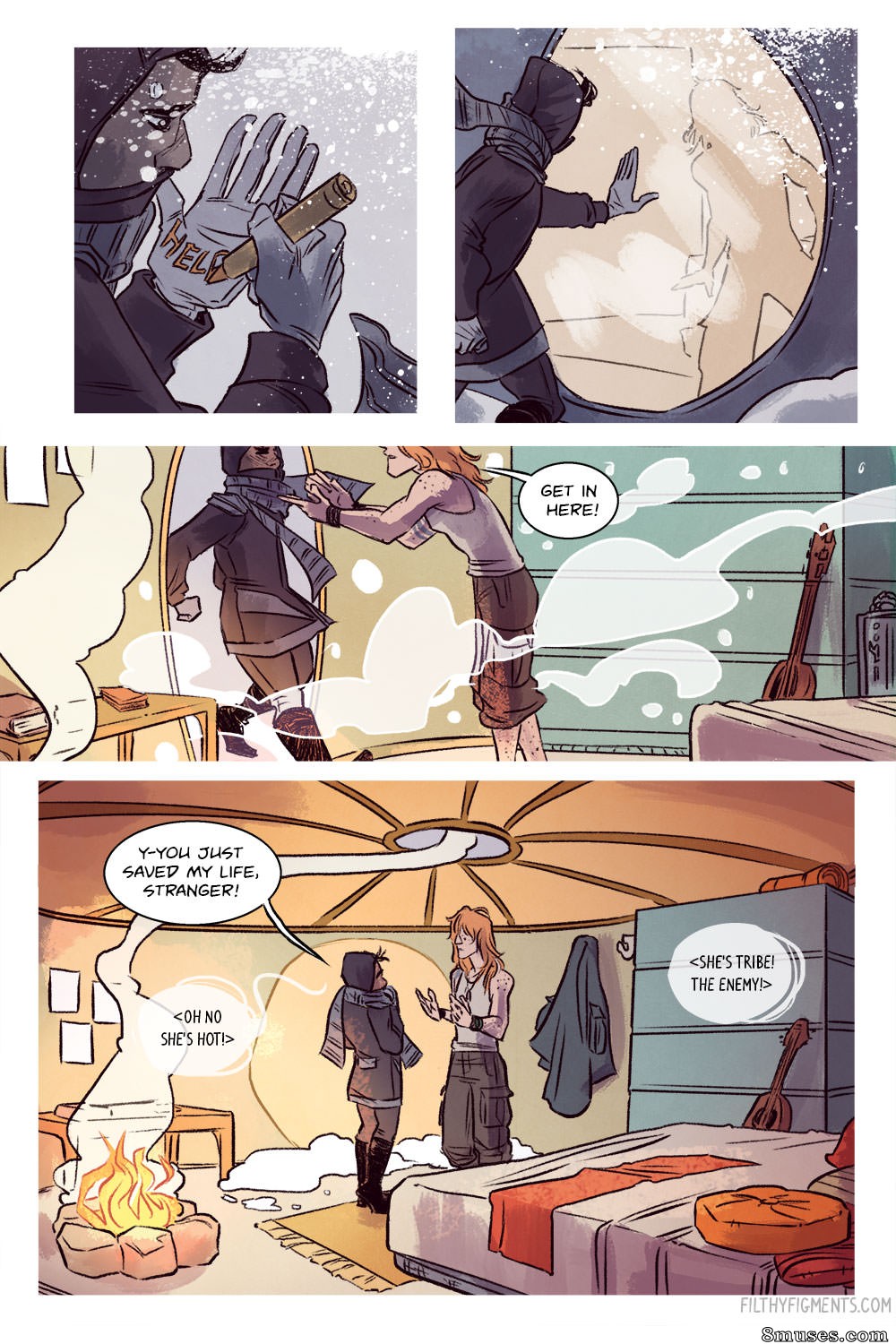 Filthy Figments Comics - Prueba en el campo - Página 5