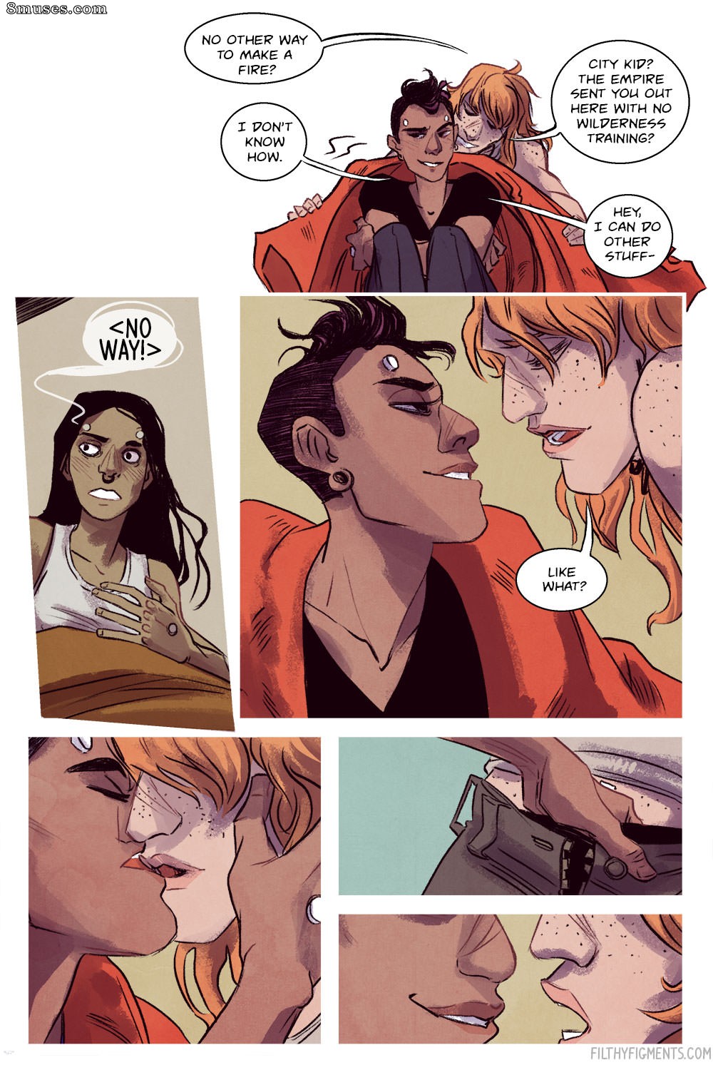 Filthy Figments Comics - Prueba en el campo - Página 7