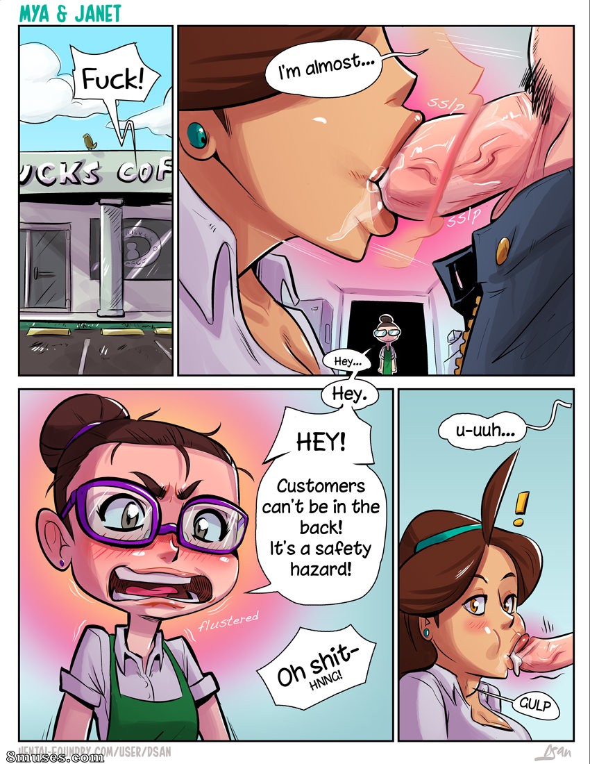 Dsan Comics - Mya & Janet - Page 1