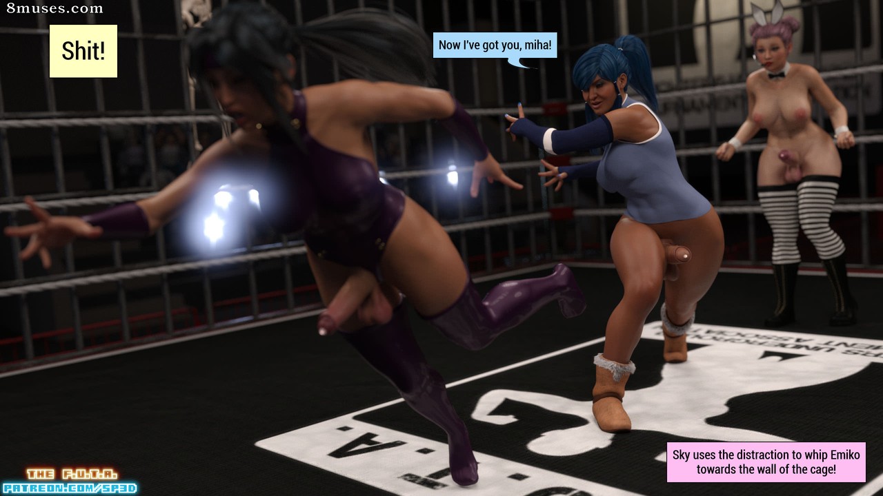 SquarePeg3D - Emiko vs Sexy Sky - Page 34