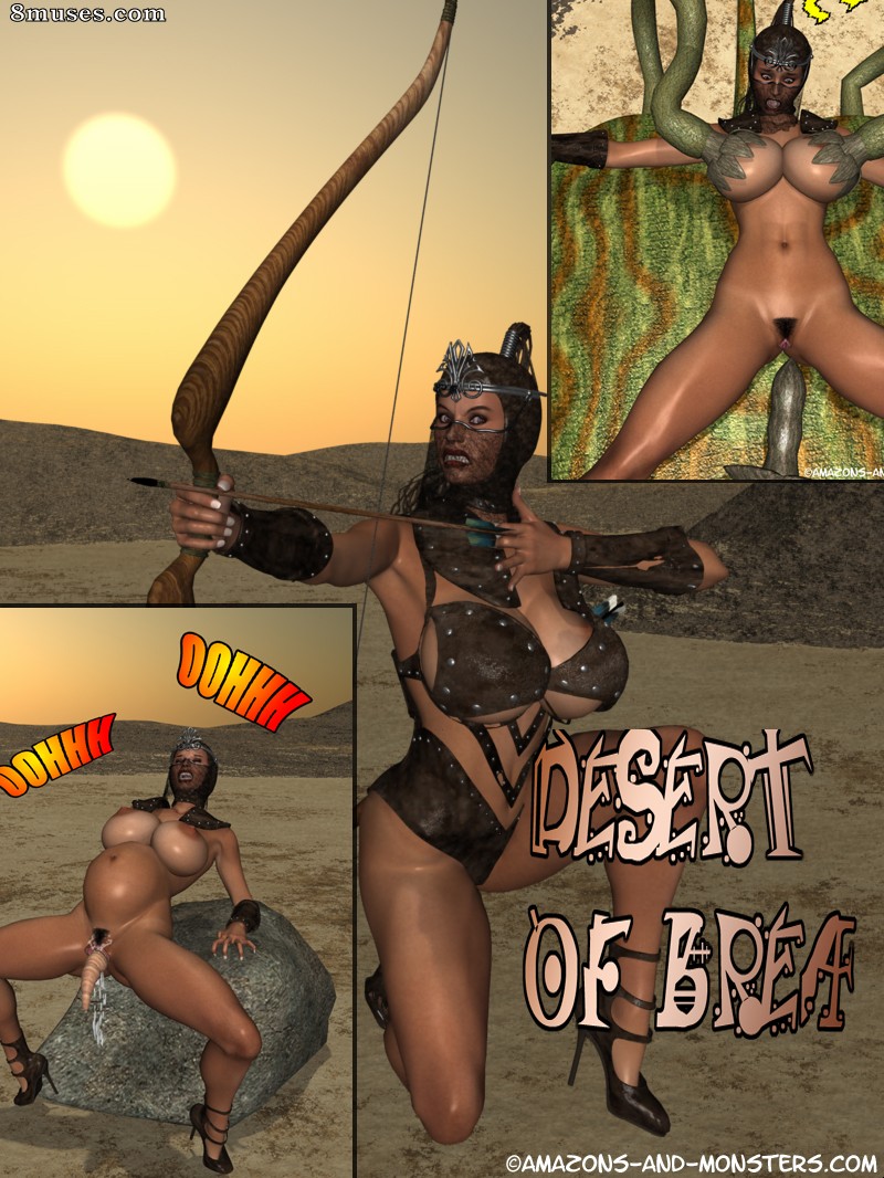 Amazons and Monsters Comics - Desert of Brea - Page 1