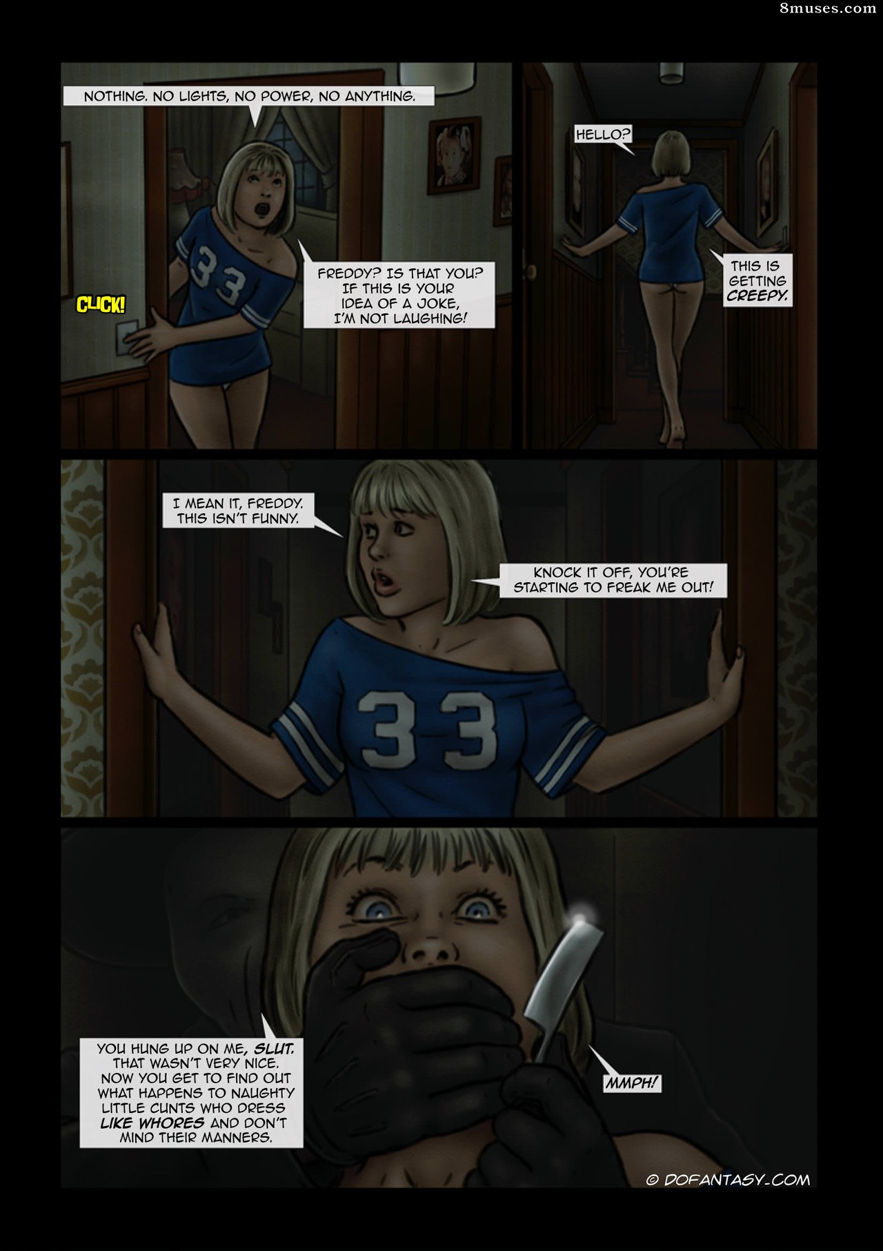 Fansadox Comics - Fansadox 498 - He Knows You're Alone - Slasher - Page 11