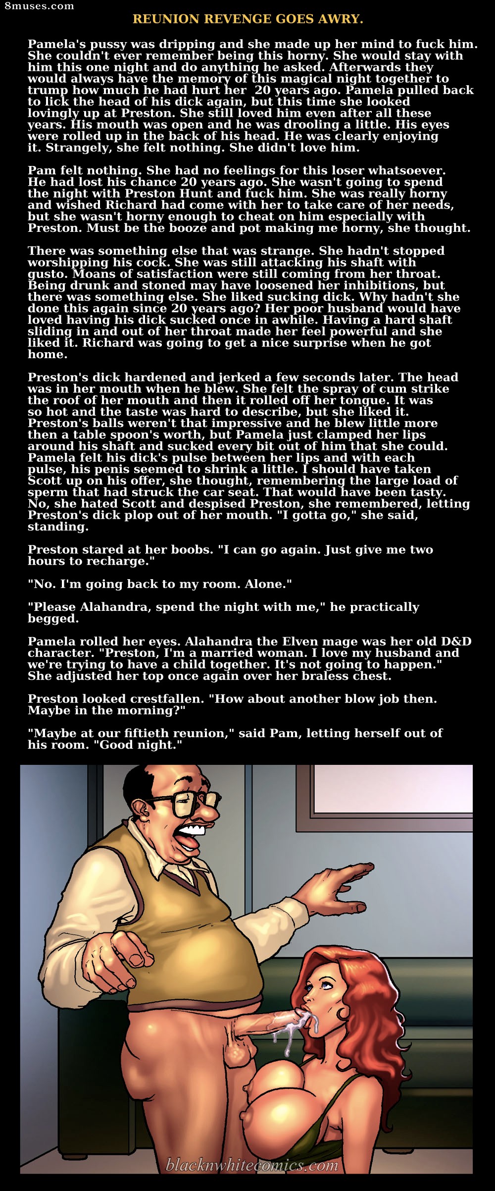 BlacknWhiteComics - Reunion Revenge Goes Awry - Page 22