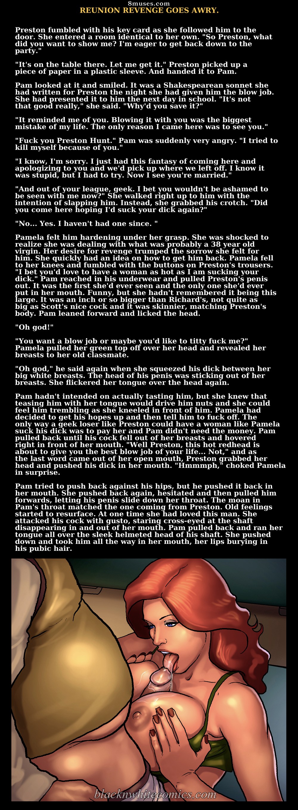 BlacknWhiteComics - Reunion Revenge Goes Awry - Page 21