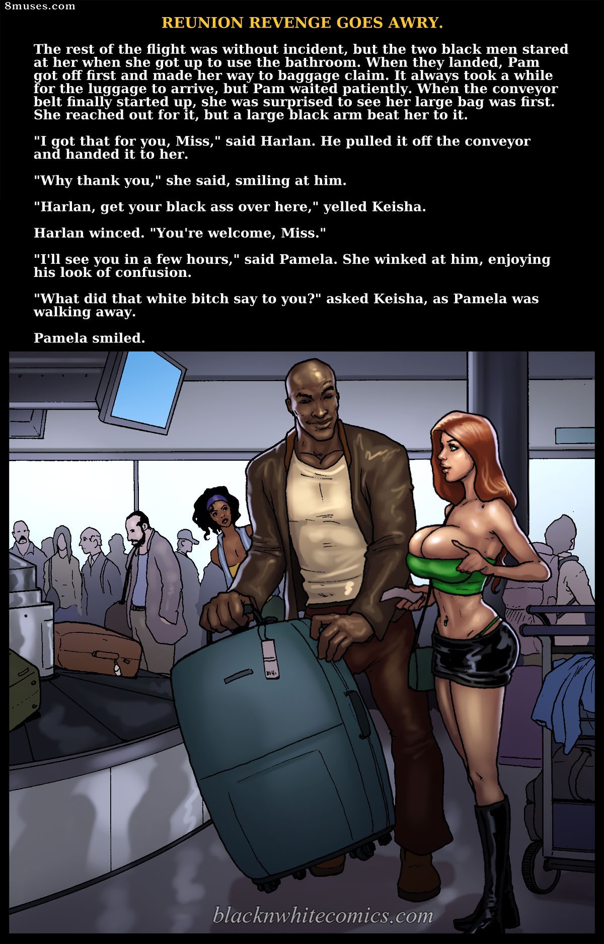 BlacknWhiteComics - Reunion Revenge Goes Awry - Page 7