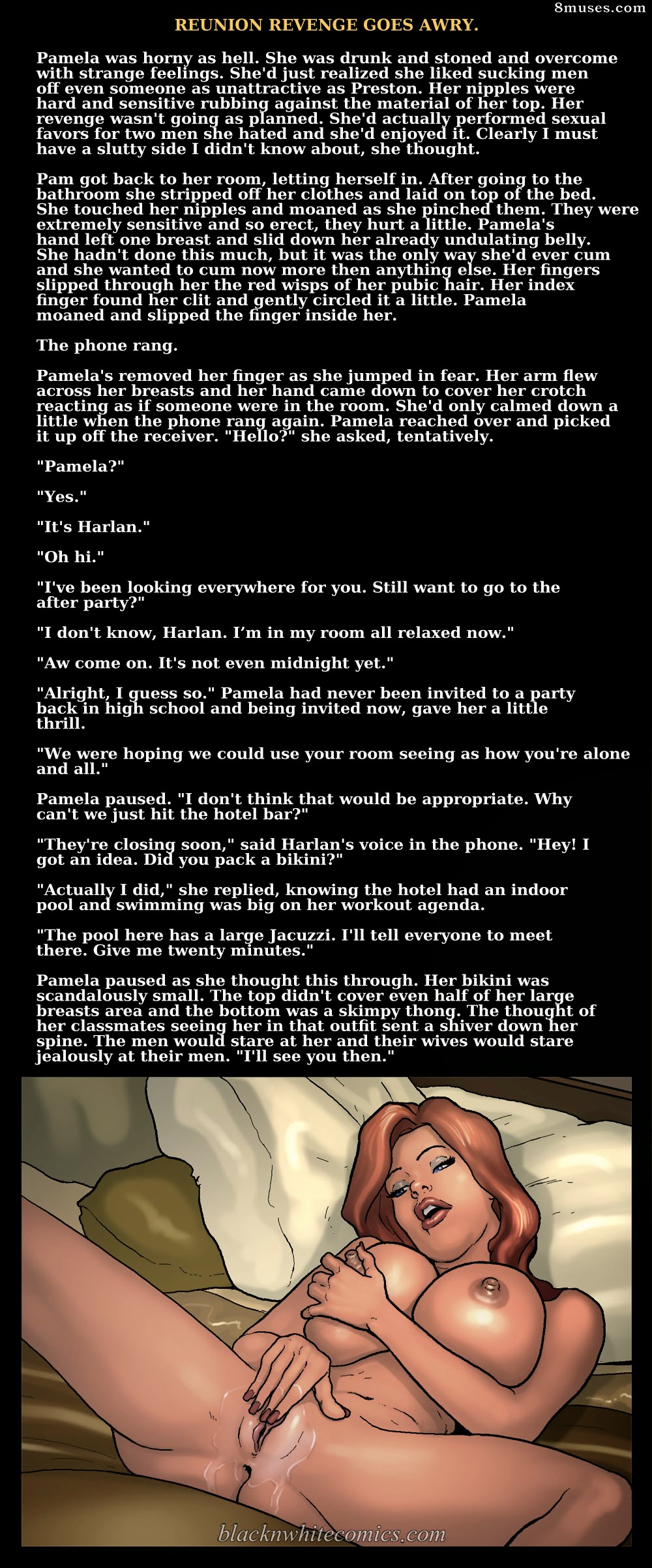 BlacknWhiteComics - Reunion Revenge Goes Awry - Page 23
