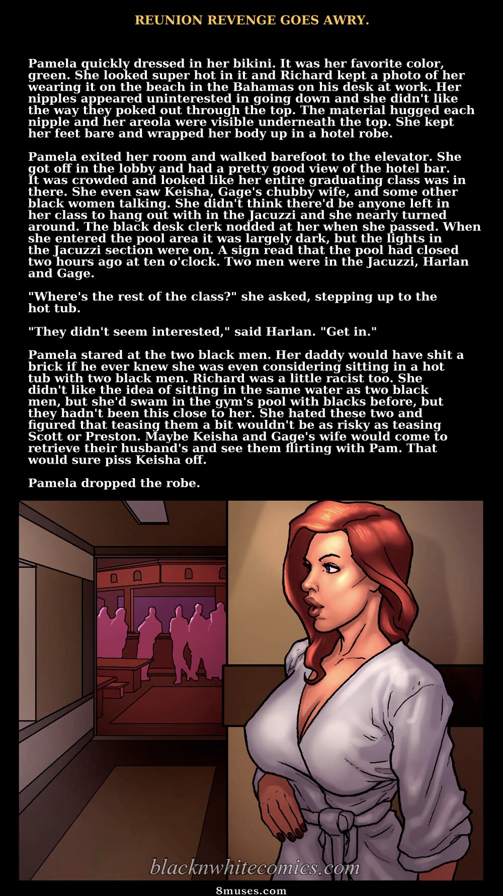 BlacknWhiteComics - Reunion Revenge Goes Awry - Page 24