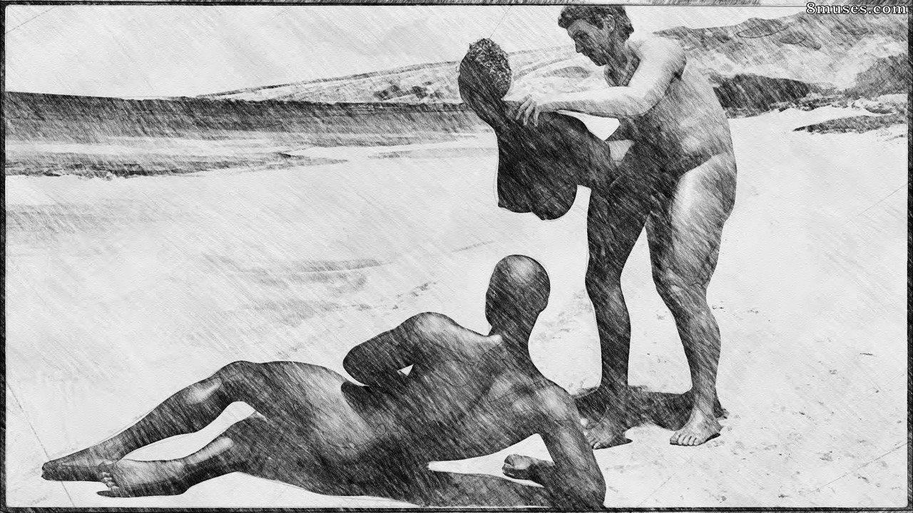 White Viper - Juliane on Vacation - Pencil Art Experiment - Page 36