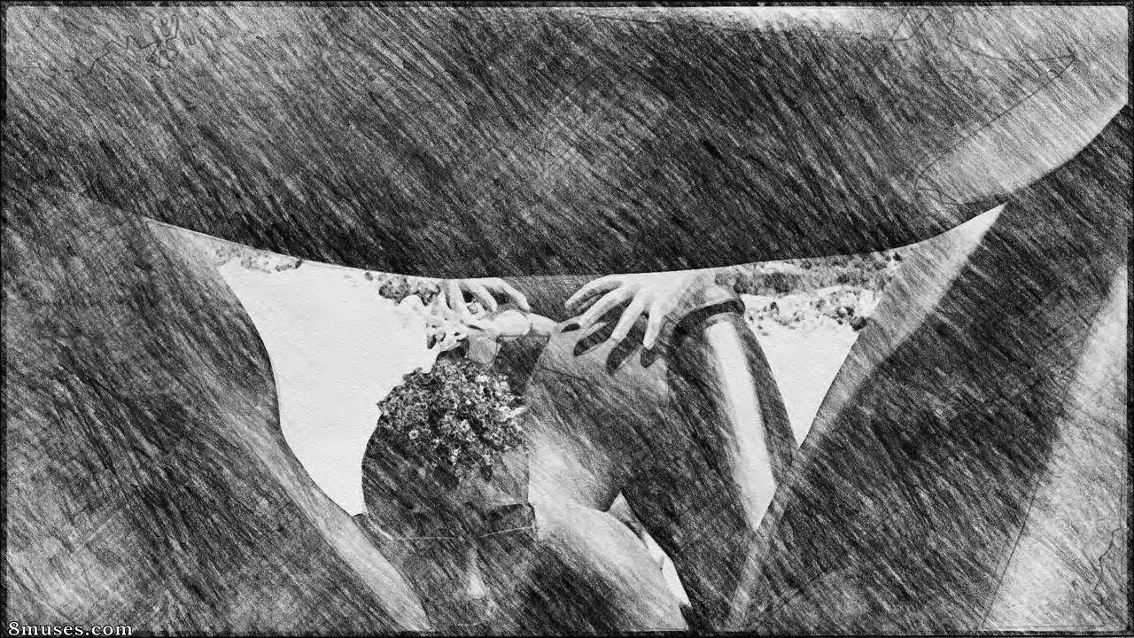White Viper - Juliane on Vacation - Pencil Art Experiment - Page 43