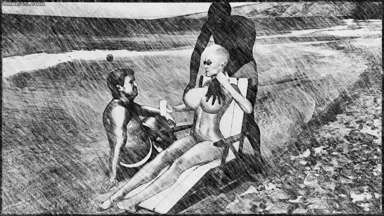 White Viper - Juliane on Vacation - Pencil Art Experiment - Page 6