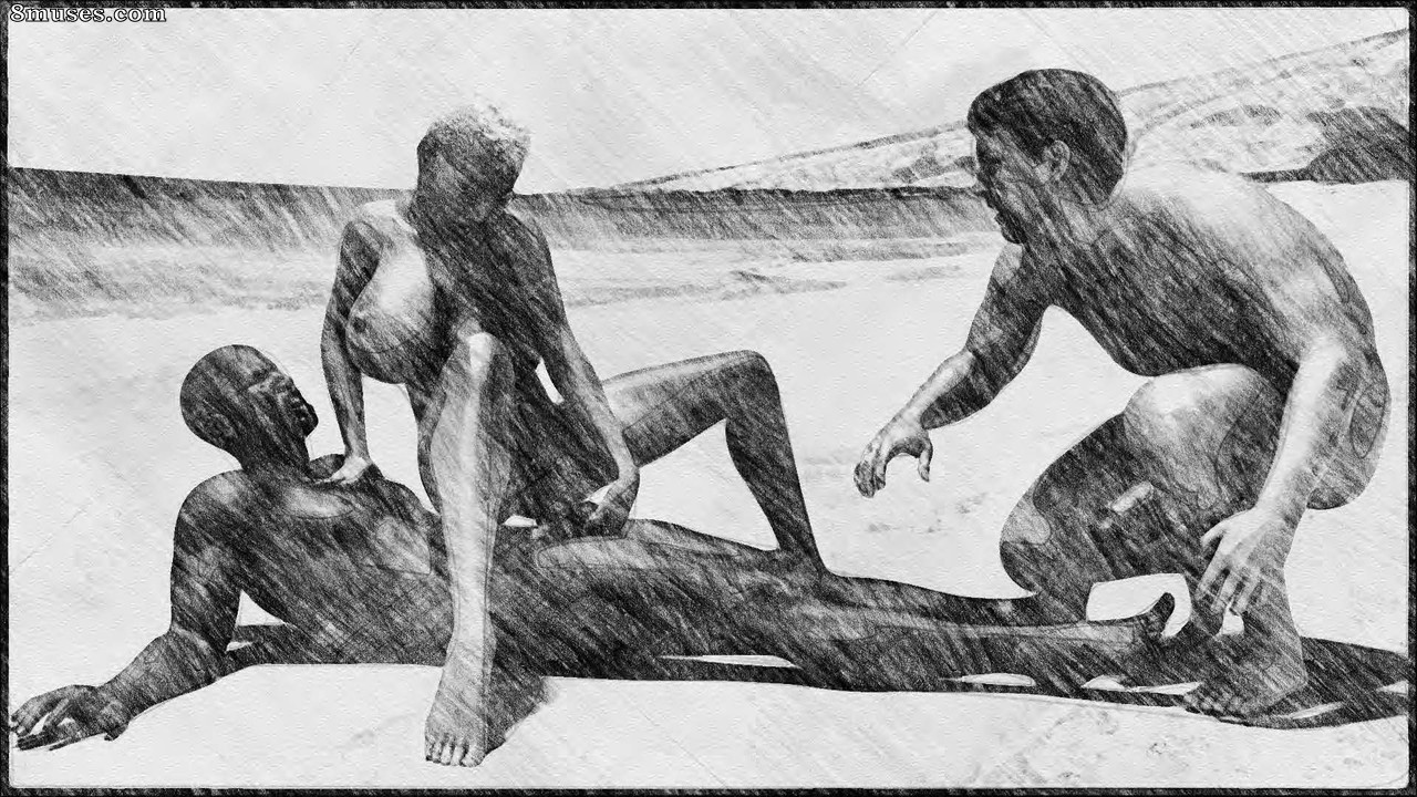 White Viper - Juliane on Vacation - Pencil Art Experiment - Page 51