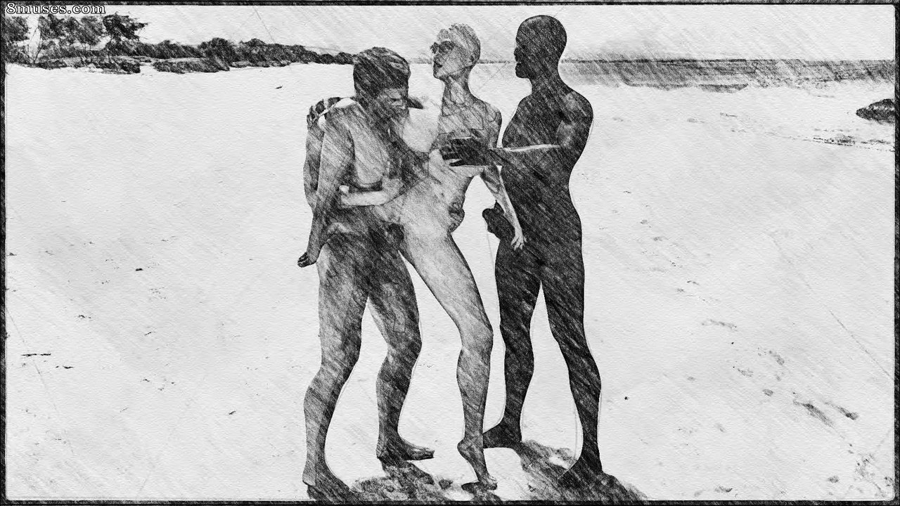 White Viper - Juliane on Vacation - Pencil Art Experiment - Page 56