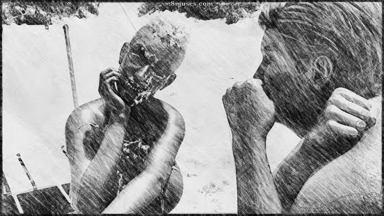 White Viper - Juliane on Vacation - Pencil Art Experiment - Page 63