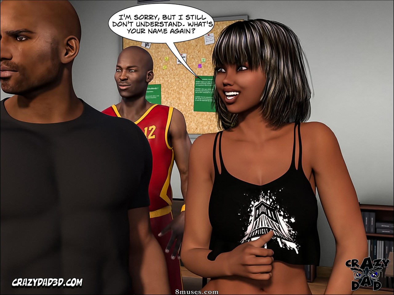 PigKing - CrazyDad Comics - Spank - Teacher Marilia - Page 14