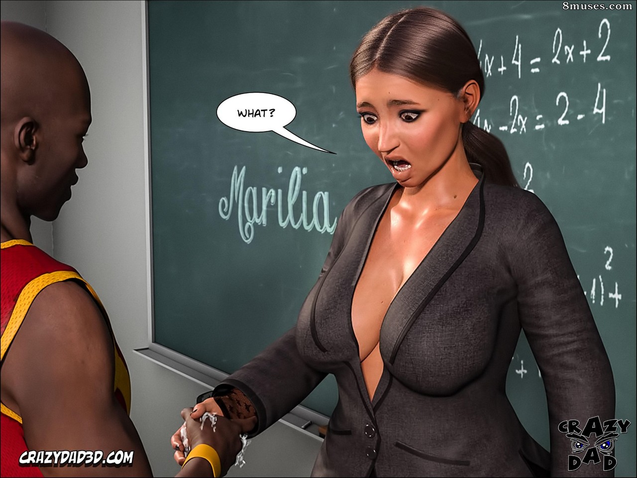 PigKing - CrazyDad Comics - Spank - Teacher Marilia - Page 38