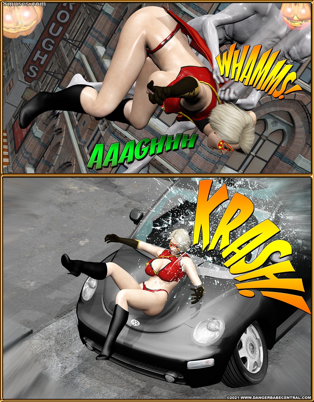 3D - Halloween 2021 - Omega Woman and Vampire Princess - Page 14