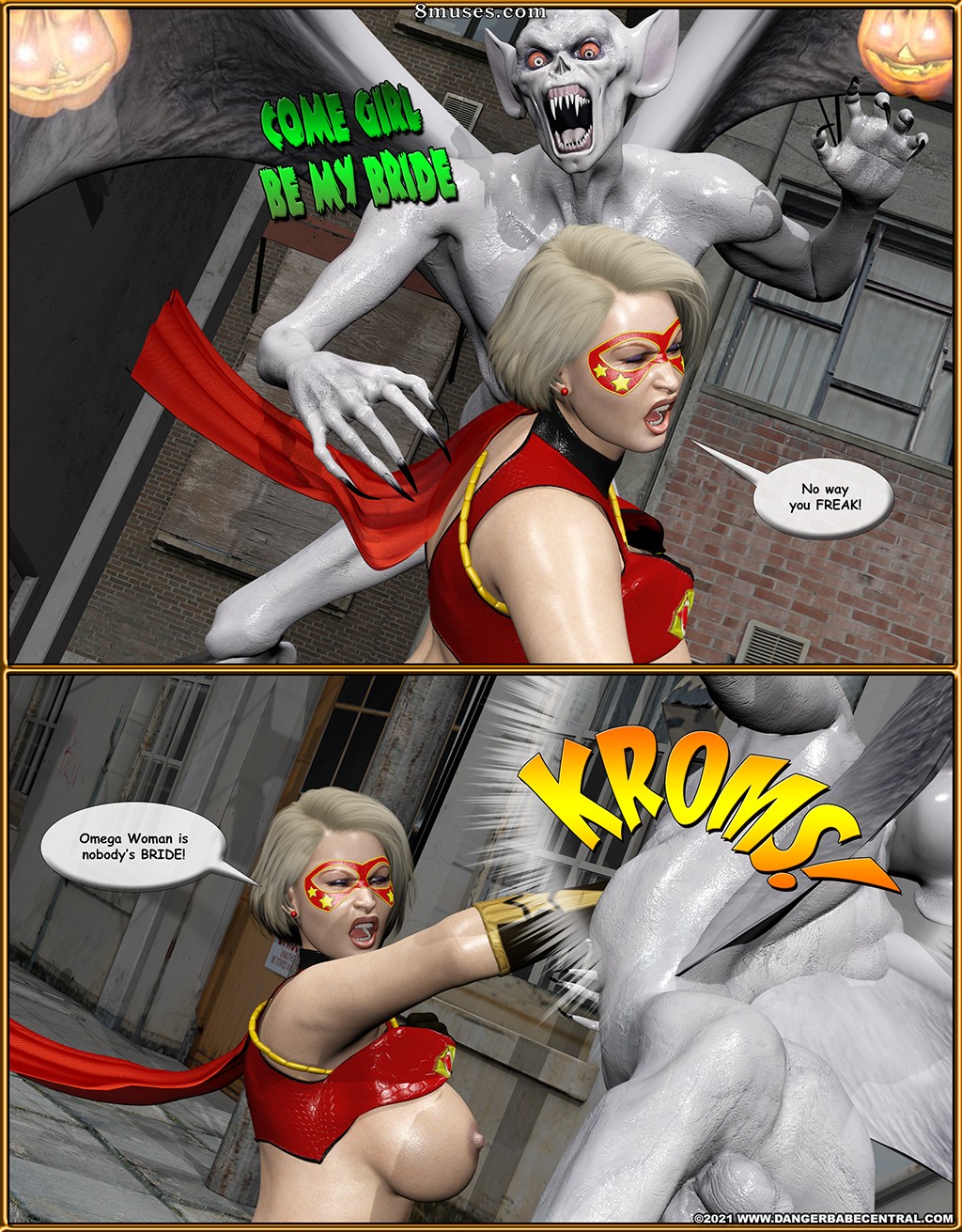 3D - Halloween 2021 - Omega Woman and Vampire Princess - Page 24