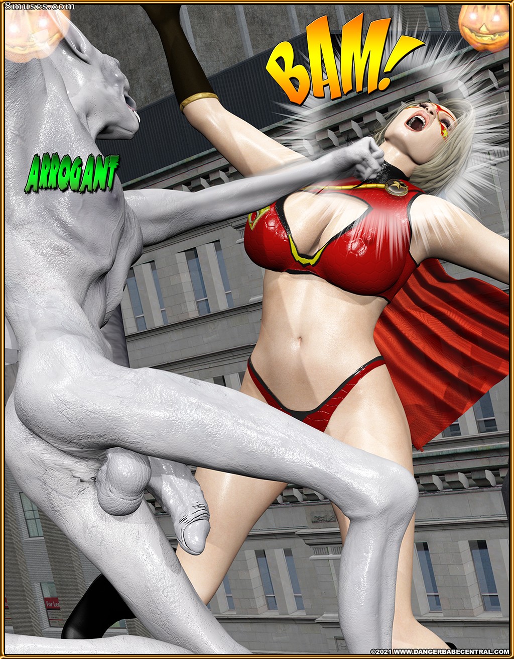 3D - Halloween 2021 - Omega Woman and Vampire Princess - Page 5