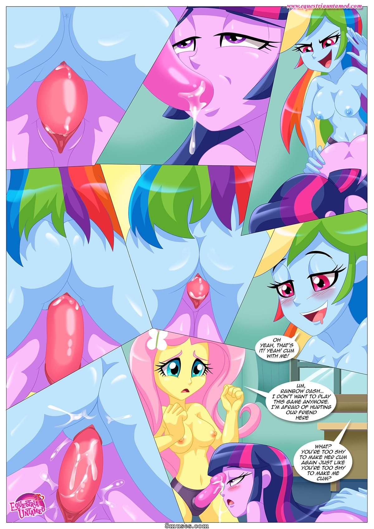 PalComix Comics - Sexquestria Girls - Page 15