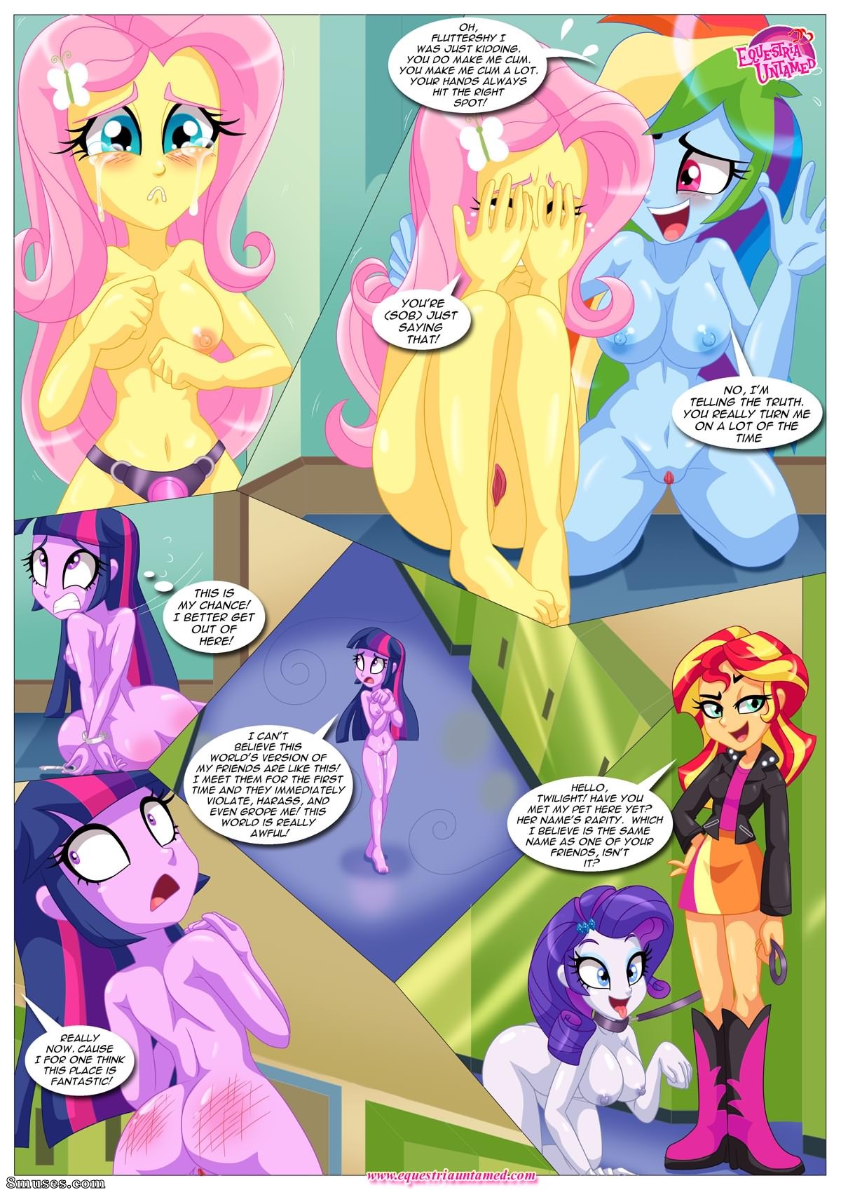 PalComix Comics - Sexquestria Girls - Page 16