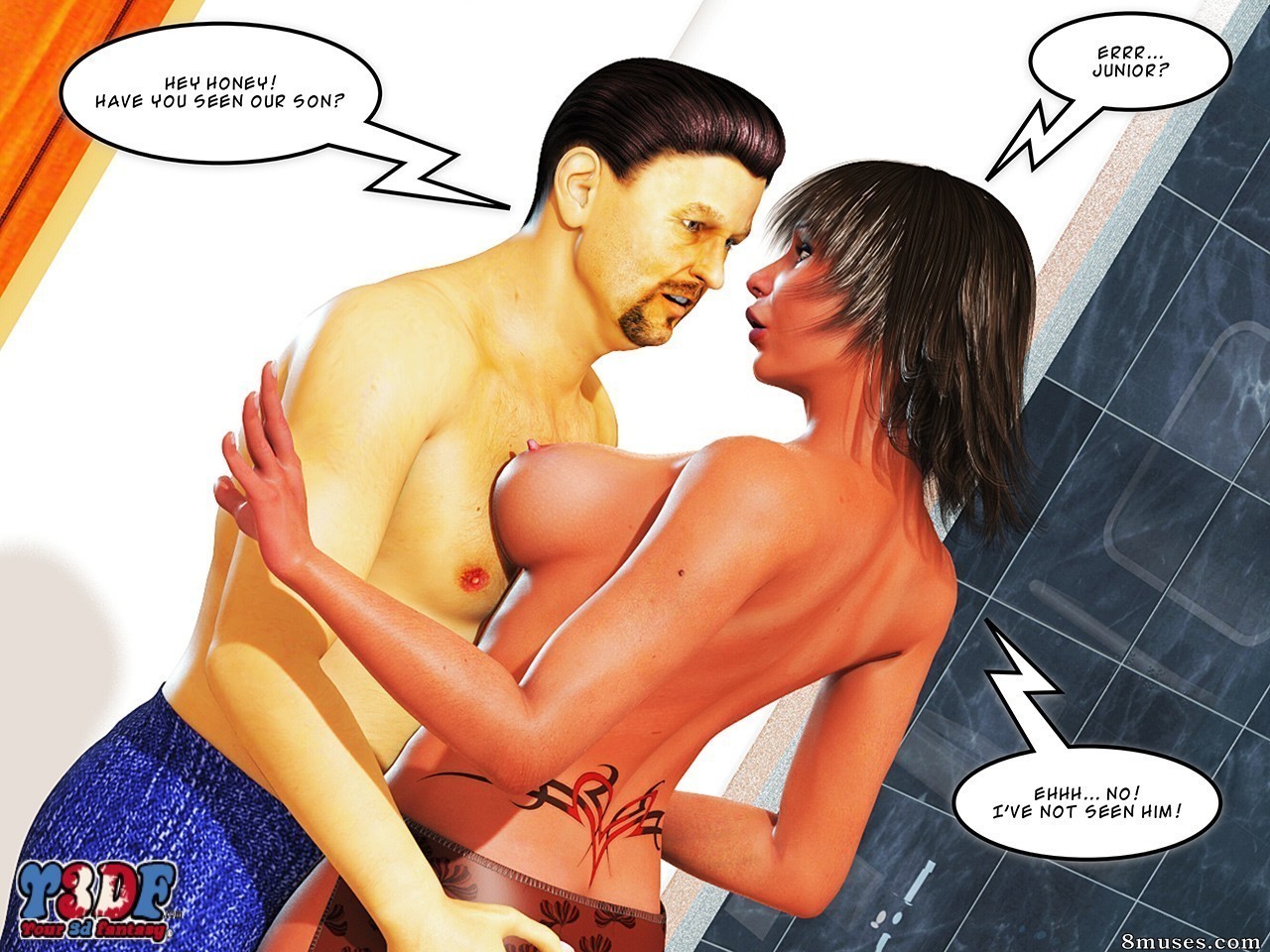 Y3DF - Your3DFantasy.com Comics - Oily 2 - Página 8