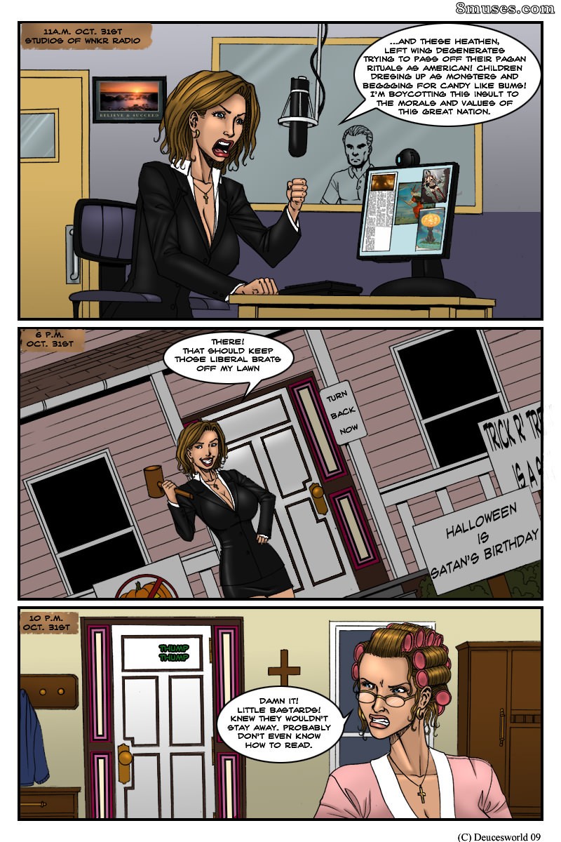 Monster Babe Central - Ding-Dong-Ditch - Page 1