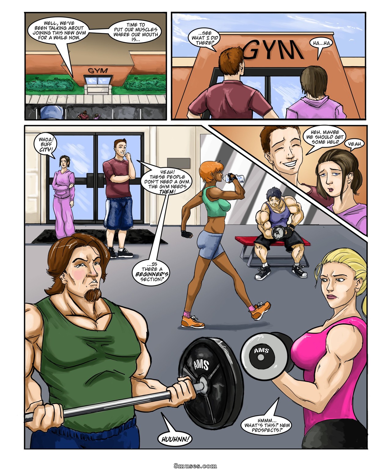 FirstSecond - Gym Love - Page 2