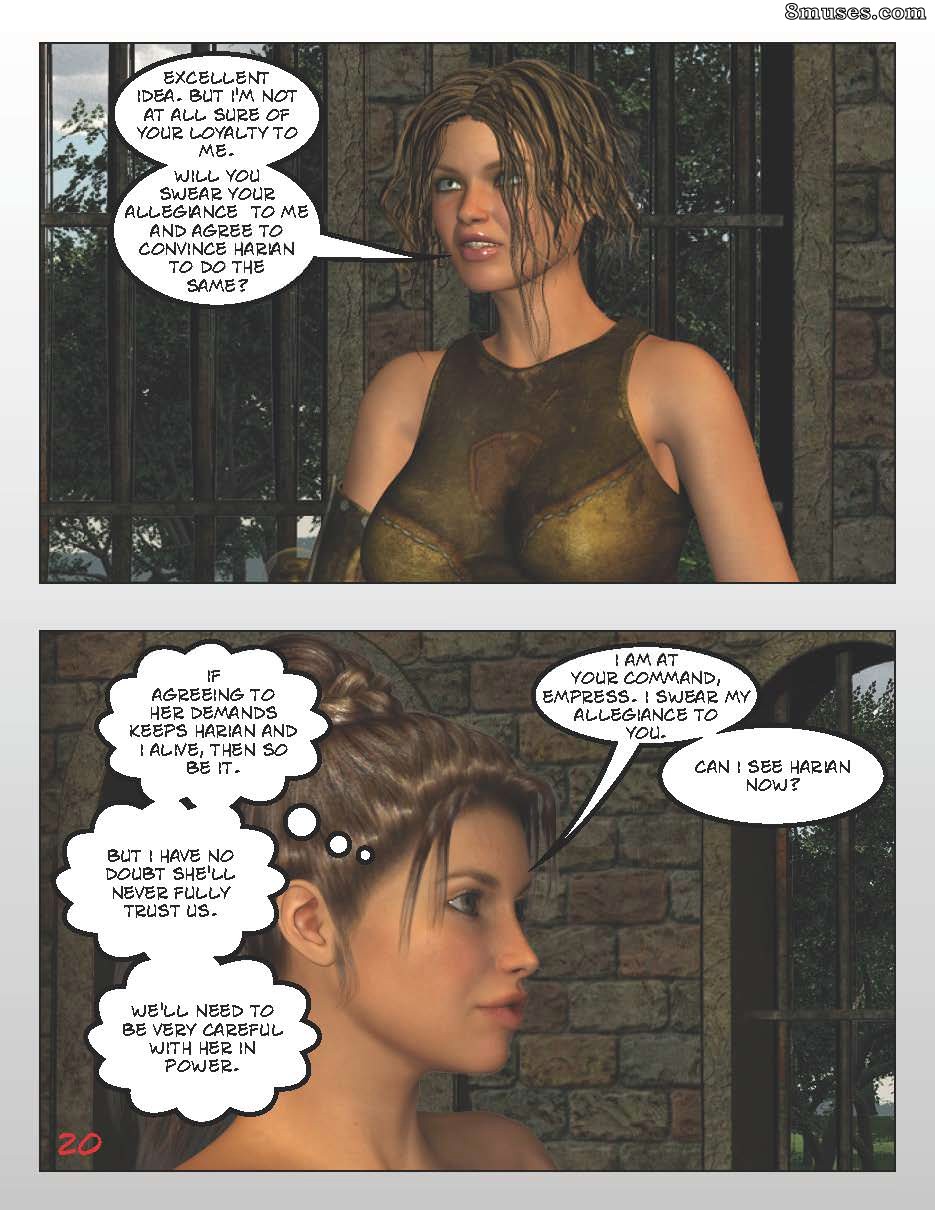 Digital Empress-Captain Trips Comics - Crônicas da imperatriz - Livro 17 - Retorno de uma imperatriz - Parte 1 - Página 20
